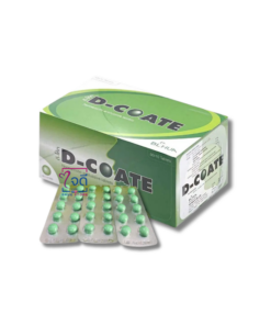 D-COATE 50x10'S **จำกัดร้านละ 4 กล่อง/เดือน ทำรายงาน ข.ย.**