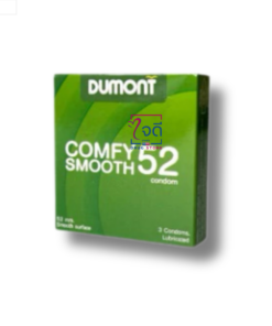 DUMONT COMFY SMOOTH 52MM. 48x3'S (ชนิดผิวเรียบ) (สีเขียว)