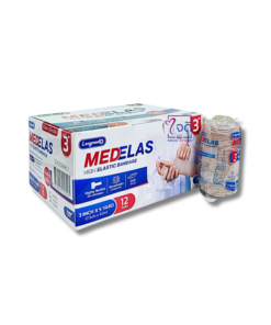 LONGMED ELASTIC BANDAGE 3"x5หลา