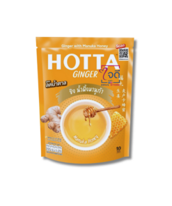 HOTTA ขิงผงสูตรต้นตำรับผสมน้ำผึ้ง 10x14G.