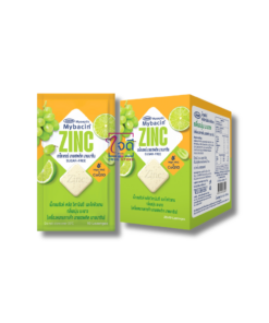 MYSEPTIC MYBACIN ZINC HIGH VIT C COQ10 20x10'S.(กลิ่นองุ่น มะนาว)