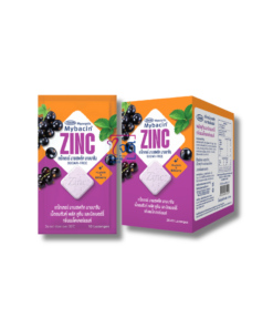 MYSEPTIC MYBACIN ZINC+LUTEIN & BILBERRY 20x10'S.(กลิ่นแบล็คเคอร์แรนท์)