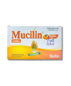 MUCILIN ORANGE FLAVORED 30x5G.