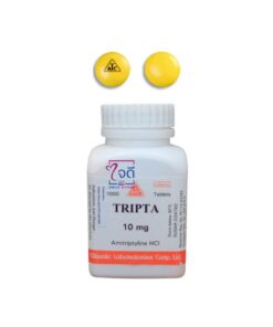 TRIPTA 10MG. 1000’S เม็ดสีเหลือง**Exp12/26**
