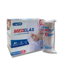 LONGMED ELASTIC BANDAGE 6"x5หลา