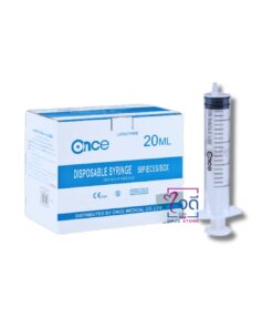 SYRINGE ONCE 20ML. 50PIECES/BOX ไม่มีเข็ม