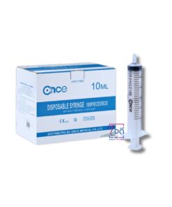 SYRINGE ONCE 10ML. 100PIECES/BOX ไม่มีเข็ม
