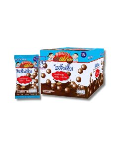 WHITE FARM CHOC BALL 17G (12SAC/BOX) **Exp.03/2026** (มีค่าจัดส่งสำหรับขนส่งเอกชน)