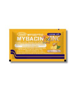 MYBACIN ZINC HONEY LEMON 10'S.(รสน้ำผึ้งมะนาว)