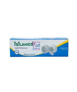 RHINOPORE เทปใสแต่งแผล ขนาด 1/2'' x 5 Y (12ม้วน/กล่อง)