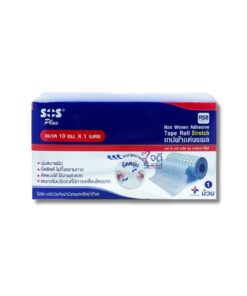 SOS PLUS (RS8) เทปผ้าแต่งแผล ขนาด10ซม.x1เมตร