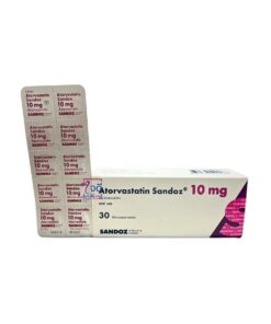 ATORVASTATIN SANDOZ 10MG. 3x10'S