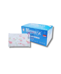 MEDIMASK KIDS 7-12 YEAR (ลายกระต่ายชมพู)