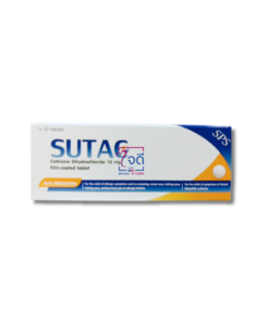SUTAC 1X10 TABLETS.