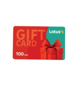 สมัครสมาชิกและสั่งซื้อครั้งแรกยอดครบ 10,000 บาท รับบัตรของขวัญโลตัสมูลค่า 100 บาท ฟรี!! (สงวนสิทธิ์เฉพาะลูกค้าที่กดสั่งซื้อผ่านเว็บไซต์เท่านั้น)