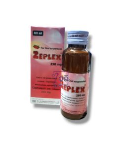 ZEPLEX SUSPENSION 250MG. 60ML. (มีค่าจัดส่งสำหรับขนส่งเอกชน)
