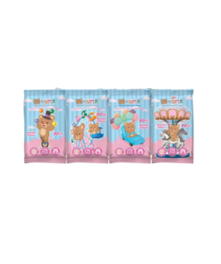 Kuma กระดาษทิชชู่เปียก รุ่นพกพา บรรจุ 20 แผ่น