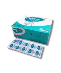 PARACETAMOL 500MG. 50x10TABLETS. (GPO)