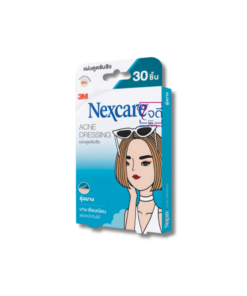 3M NEXCARE แผ่นซับสิว รุ่นบาง 30ชิ้น (กล่องสีฟ้า)