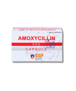 AMOXYCILLIN-500 50×10’S สีชมพู-ขาว (SSP)