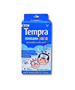 TEMPRA COOLING PATCH (แถม TEMPRA KIDS STRAWBERRY 60ML. 1 ขวด **Exp.12/2026**)