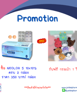 กระเป๋าใบเล็ก คละแบบ (ซื้อ NEOLOR 5 10x10'S 2 กล่องรับฟรี 1 ใบ)